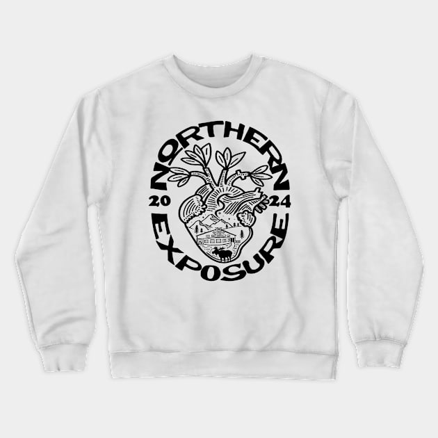 northern exposure Crewneck Sweatshirt by BEBAS BERSUARA